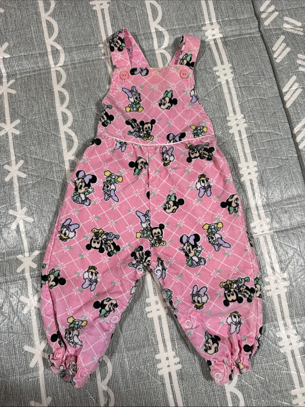 Vintage 80s Disney Babies overalls
